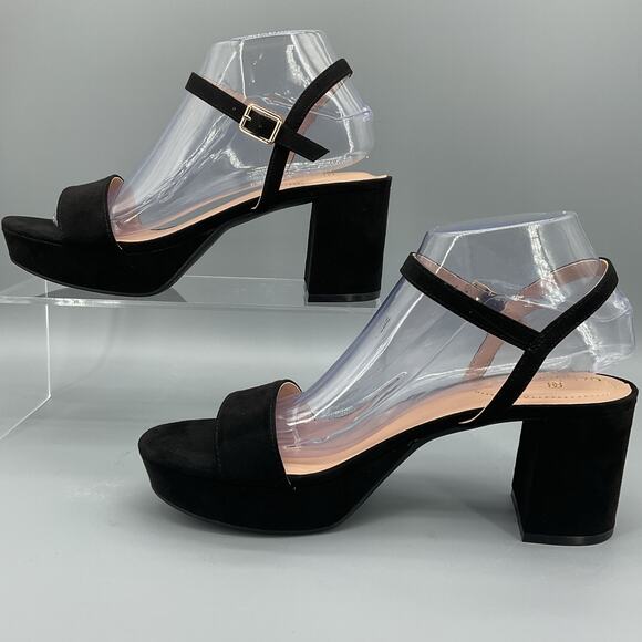 NEW Bandolino Women’s Pennie 2 Sandals Black Size 8.5M - Picture 2 of 10